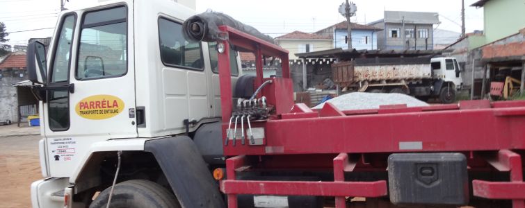 Transporte de caçambas SP